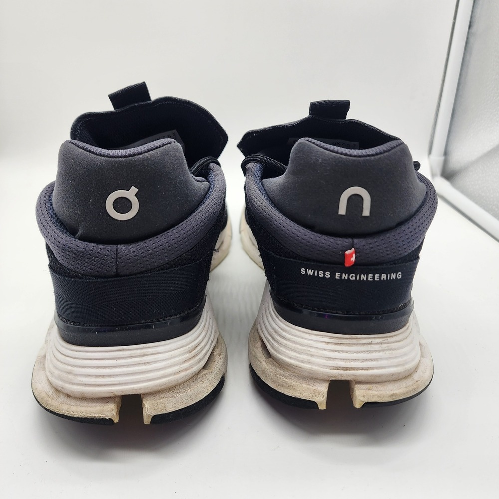 On Running Cloudnova Black Eclipse Mens Sneakers 26.99116 Size 8 CloudTec Shoes - Picture 3 of 8